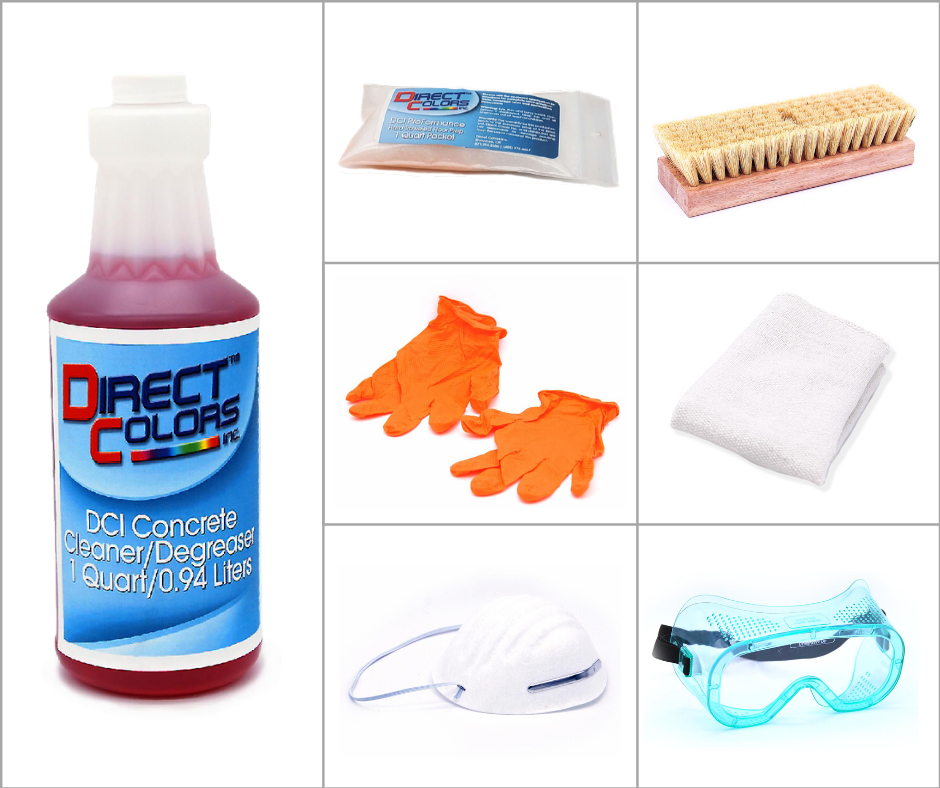 Concrete Dye Application Kit Direct Colors